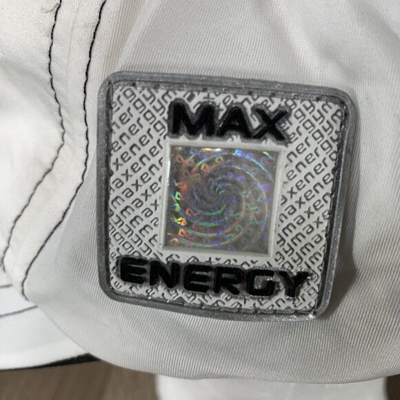 Max Energy White Hat Black Stitching one Size L/XL - Picture 6 of 8